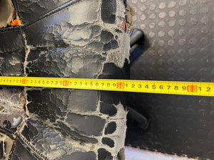 Ergonomic Black Office Chair with Worn Seat - CLEARANCE