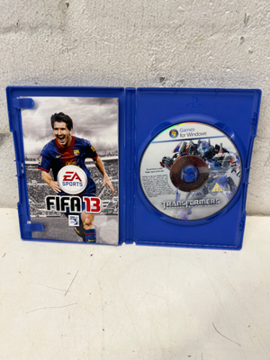 FIFA 13 PS2 Case & Manual - Includes Transformers PC Disc (No FIFA Disc) - 2ndhandwarehouse.com