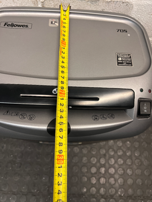 Fellowes Office Paper Shredder — Good Working Order