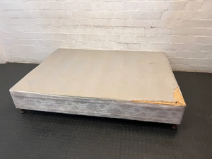 Floral Patterned Double Bed Base - 2ndhandwarehouse.com