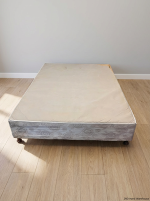 Floral Patterned Double Bed Base - 2ndhandwarehouse.com