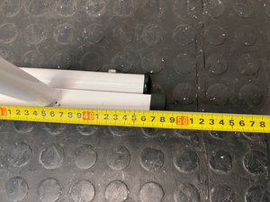 Freestanding Tubular Steel Toilet Support Rail