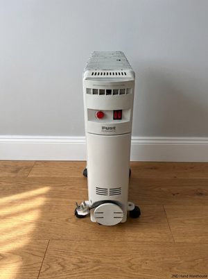 Fust Novamatic Oil-Filled Heater with Castors — Working Order with Visible Wear