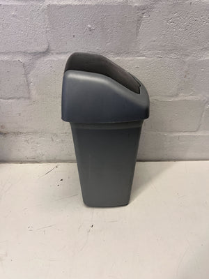 Grey Plastic Pedal Bin by Addis - Functional & Durable Trash Solution