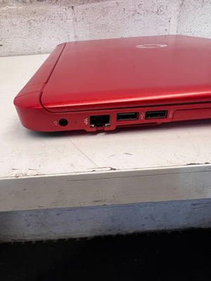 HP Pavilion Red & Grey Laptop - Intel Core i3 - Includes Charger - 2ndhandwarehouse.com