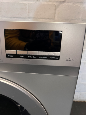 Hisense 8kg Front Load Tumble Dryer in Silver — Good Working Order - 2ndhandwarehouse.com