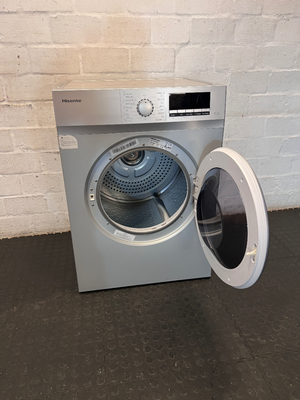 Hisense 8kg Front Load Tumble Dryer in Silver — Good Working Order - 2ndhandwarehouse.com
