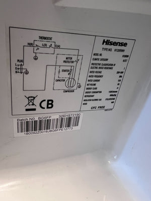 Hisense Compact Bar Fridge - Ideal for Small Spaces - 2ndhandwarehouse.com