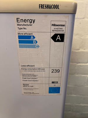 Hisense Compact Fridge Freezer - White