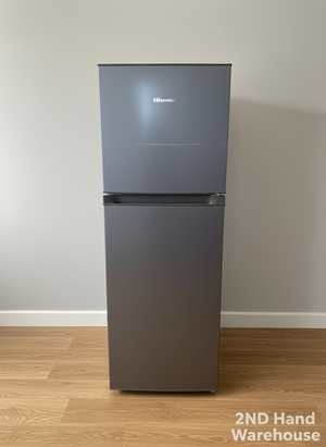 Hisense Grey Top-Freezer Fridge - small scratch