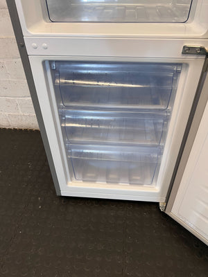 Hisense Silver Fridge Freezer with Water Dispenser - Modern & Efficient - 2ndhandwarehouse.com