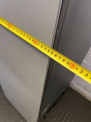 Hisense Sleek Silver Fridge Freezer