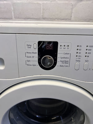 Samsung Diamond WF8500NHW Front Loader Washing Machine ✨