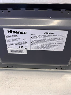 Hisense Black Microwave Oven - Pre-Owned Kitchen Essential