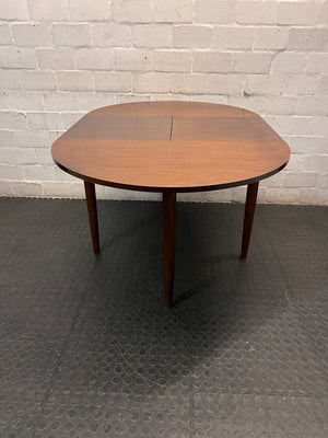 Round Extendable Wooden Dining Table