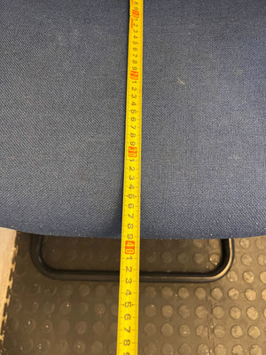 Sleek Blue Ergonomic Office Chair