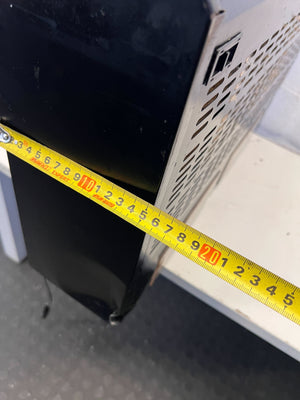 Defy Six Hundred Black Kitchen Extractor Hood - Lights Are Not Functional