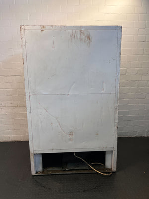 Vintage Double Glass Door Refrigerator(Has no Compressor/no electric cables) – Red and Black