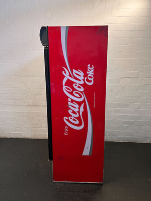 Vintage Double Glass Door Refrigerator(Has no Compressor/no electric cables) – Red and Black