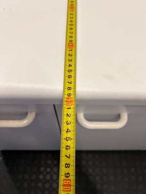 Versatile Light Grey 3-Door Storage Cabinet - 2ndhandwarehouse.com