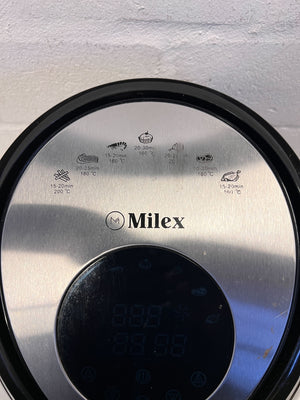 Milex Black Digital Air Fryer with Minor Scratches