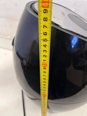 Milex Black Digital Air Fryer with Minor Scratches