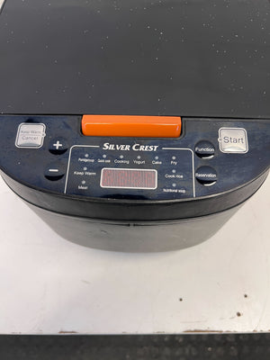 Silver Crest Black Rice Cooker - Versatile Kitchen Essential π₯