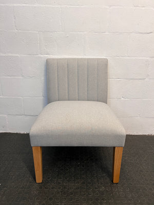 George Mason - Patricia Accent Chair - Light Grey - 2ndhandwarehouse.com