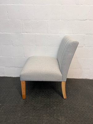 George Mason - Patricia Accent Chair - Light Grey - 2ndhandwarehouse.com
