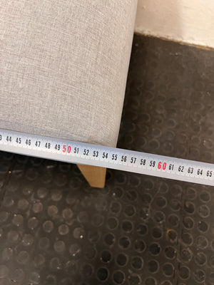 George Mason - Patricia Accent Chair - Light Grey - 2ndhandwarehouse.com