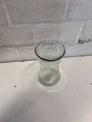 Glass - Elegant Clear Glass Vase - Versatile Decor Piece - Good - 2ndhandwarehouse.com