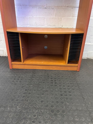 Classic Wooden TV Entertainment Unit with Media Storage - REDUCED