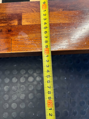 Modern Solid Wood King Bed Frame with Headboard