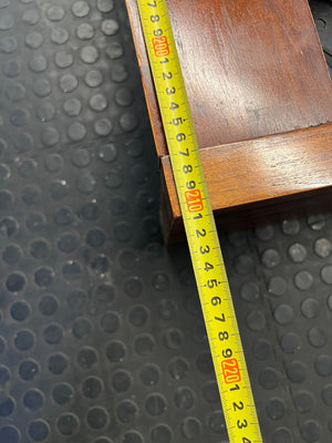 Modern Solid Wood King Bed Frame with Headboard