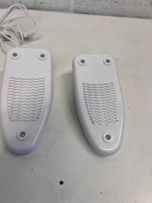 Compact White Electric Foot Massager with USB Charging - 2ndhandwarehouse.com