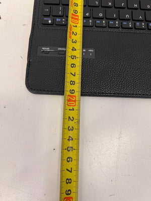 Portable Bluetooth Tablet Keyboard with Faux Leather Case