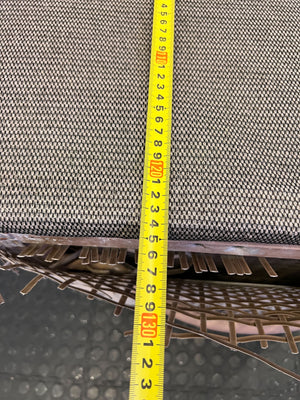 Charming Woven Storage Bench with Cushioned Top ✨