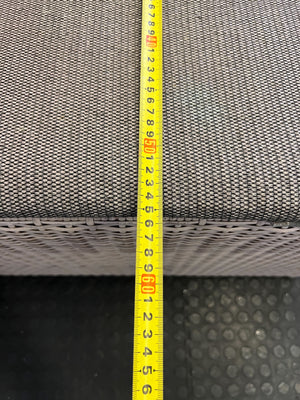 Charming Woven Storage Bench with Cushioned Top ✨