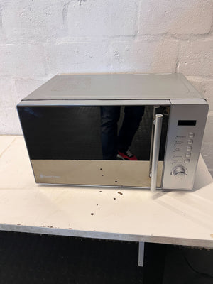 Russell Hobbs Microwave Oven - Sleek Silver Finish - has rust - 2ndhandwarehouse.com