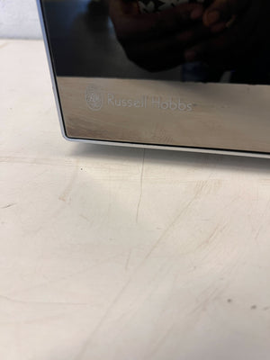Russell Hobbs Microwave Oven - Sleek Silver Finish - has rust - 2ndhandwarehouse.com