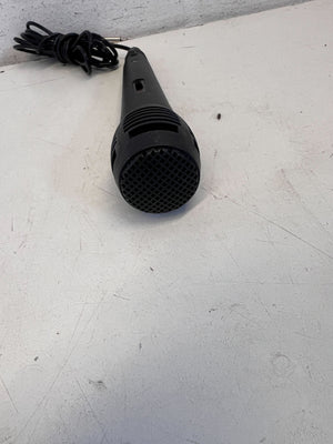 Classic Black Wired Handheld Microphone with 1/4" Jack