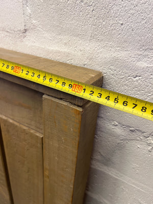 Versatile Wooden Slatted Queen Headboard