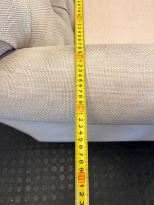 Charming Cream Tufted 2-Seater Sofa Loveseat - 2ndhandwarehouse.com