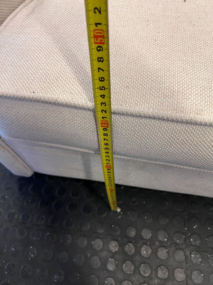 Charming Cream Tufted 2-Seater Sofa Loveseat - 2ndhandwarehouse.com