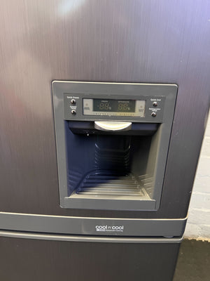 Sleek Samsung Bottom Freezer Fridge - Water Dispenser Included