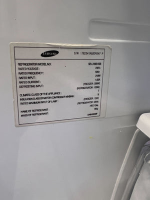 Sleek Samsung Bottom Freezer Fridge - Water Dispenser Included