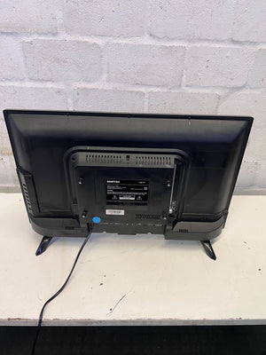 SinoTec 32" LED TV - Modern Black Display with Minor Scratches - PRICE DROP