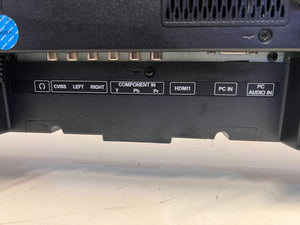 SinoTec 32" LED TV - Modern Black Display with Minor Scratches - PRICE DROP