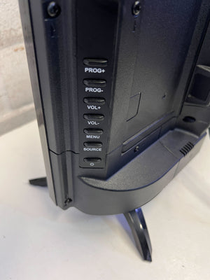 SinoTec 32" LED TV - Modern Black Display with Minor Scratches - PRICE DROP