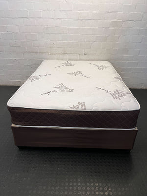 Durapedic Multi Comfort Firm Mattress & Base Set double - 2ndhandwarehouse.com